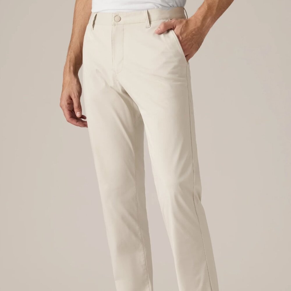 Men's khaki commuter pants